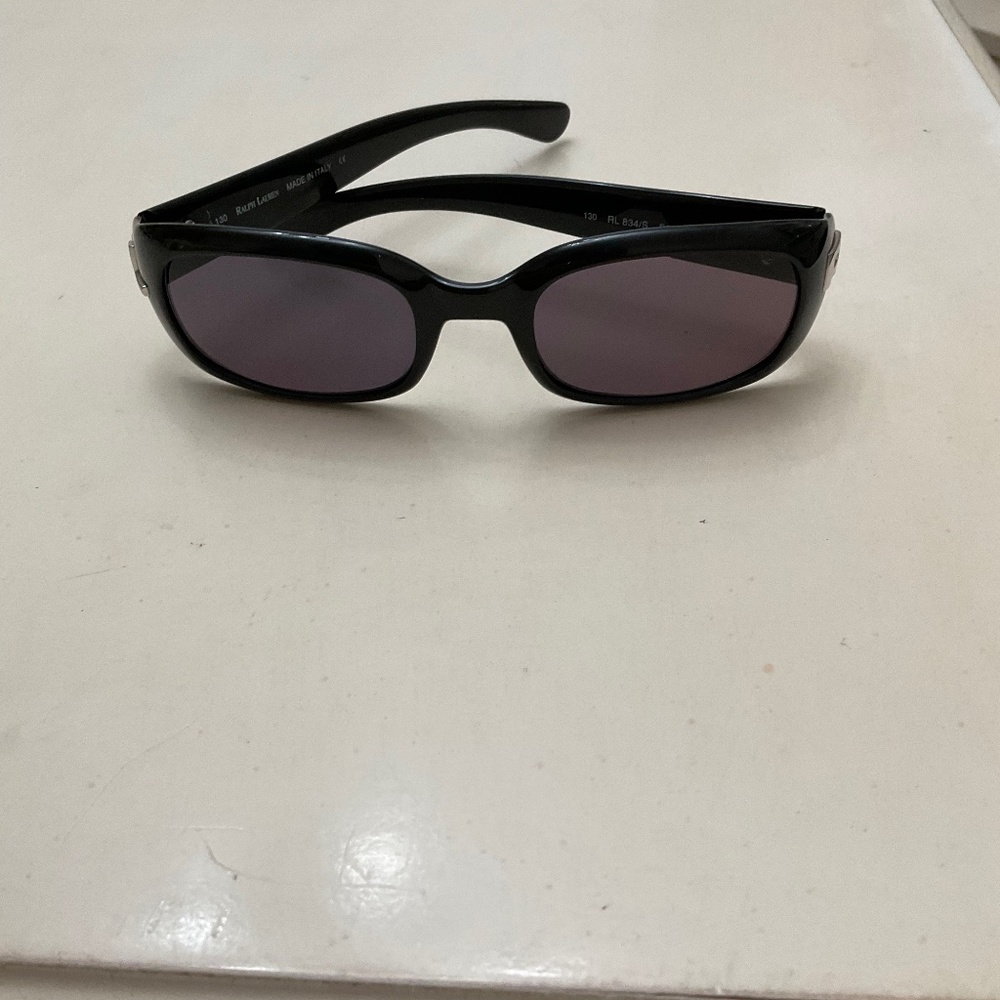 Ralph Lauren vintage sunglasses, black.
